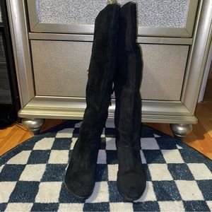 Black Knee high boots